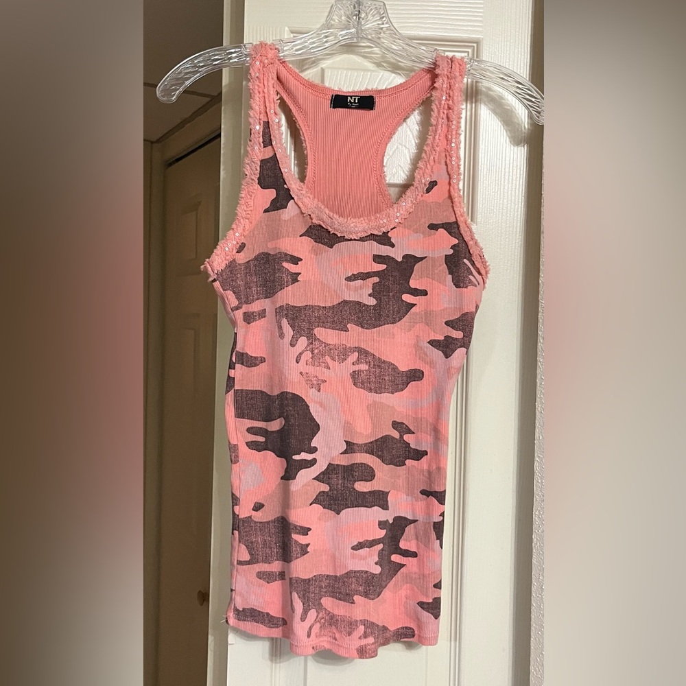 Camo tank top